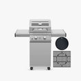 Load image into Gallery viewer, Mesa 200 | Stainless Gas Grill
