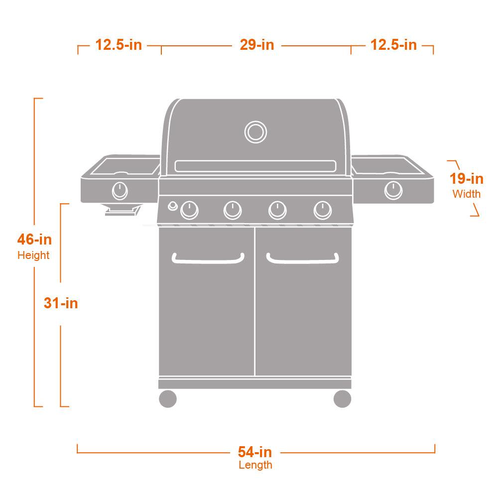 24367 | Stainless Infrared Gas Grill