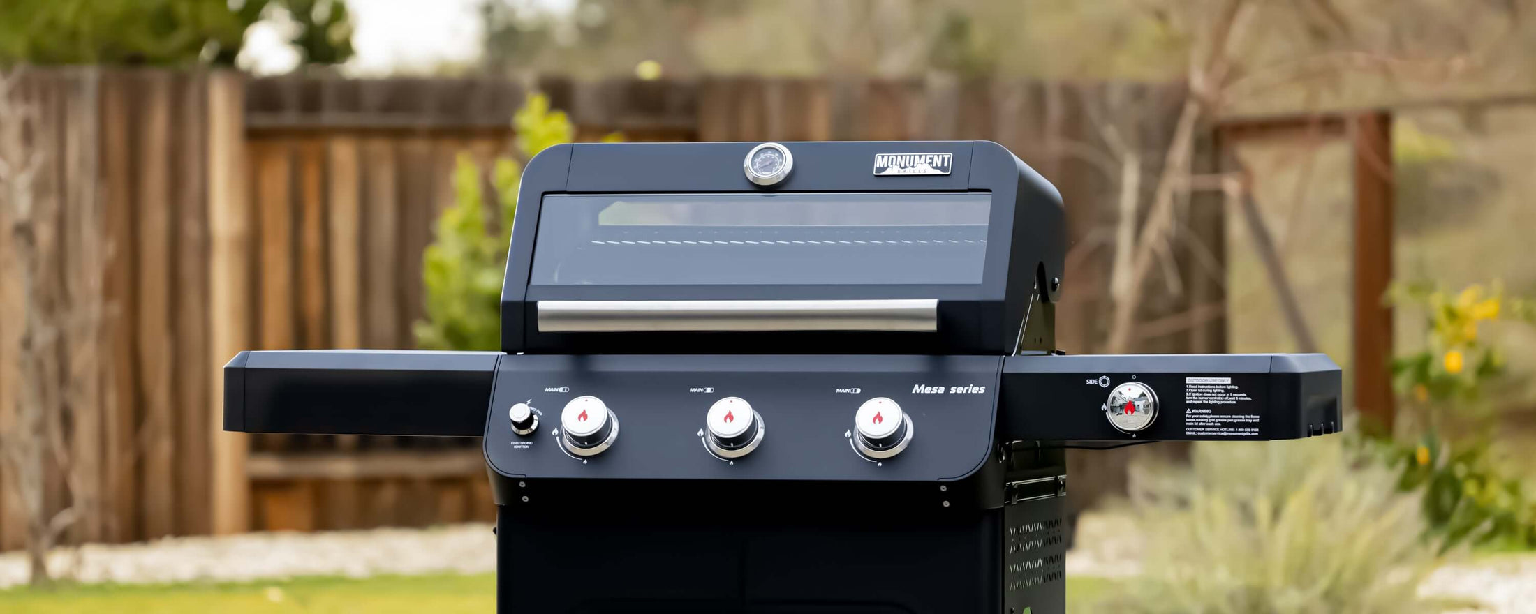 Mesa 325 | Black Gas Grill