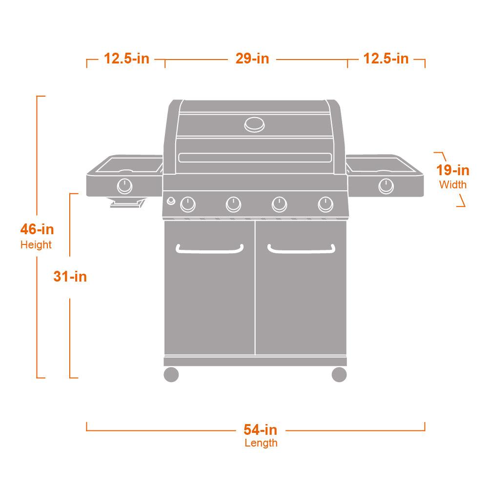 35633 | Stainless Infrared Gas Grill