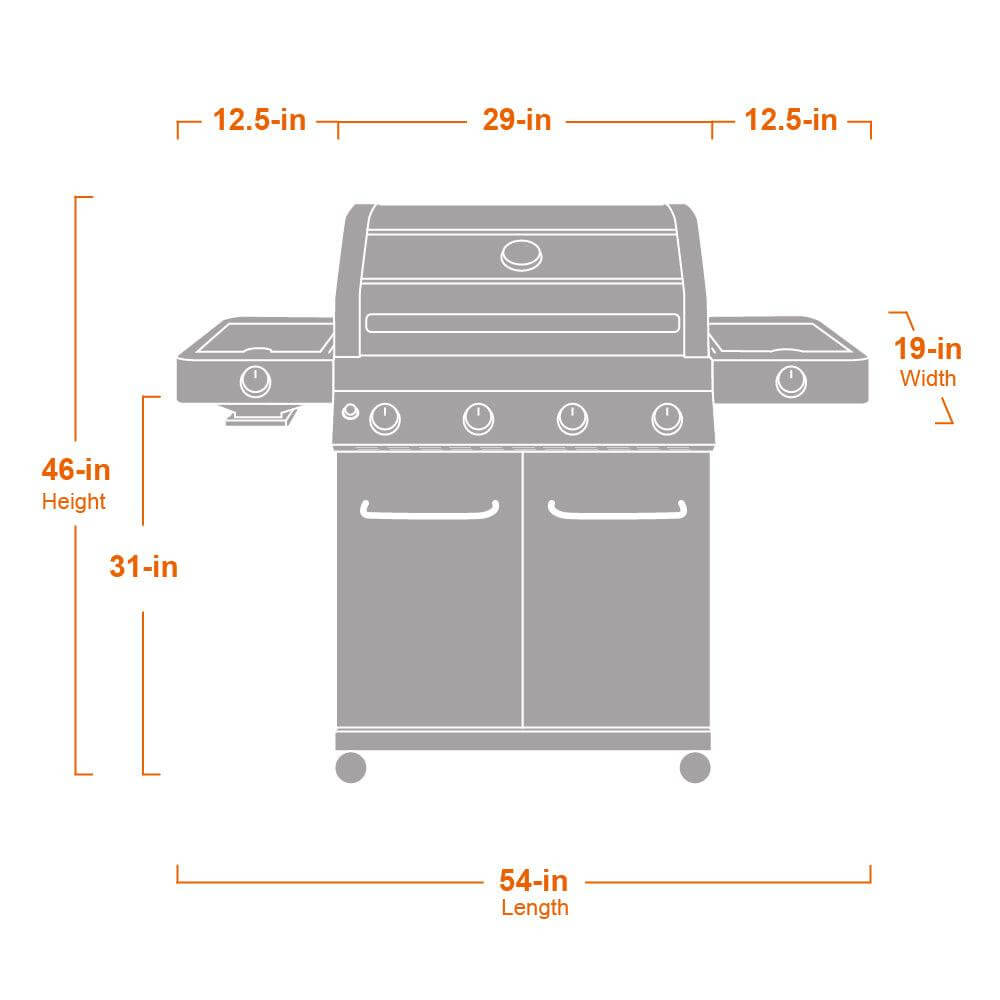 35633 | Green Infrared Gas Grill