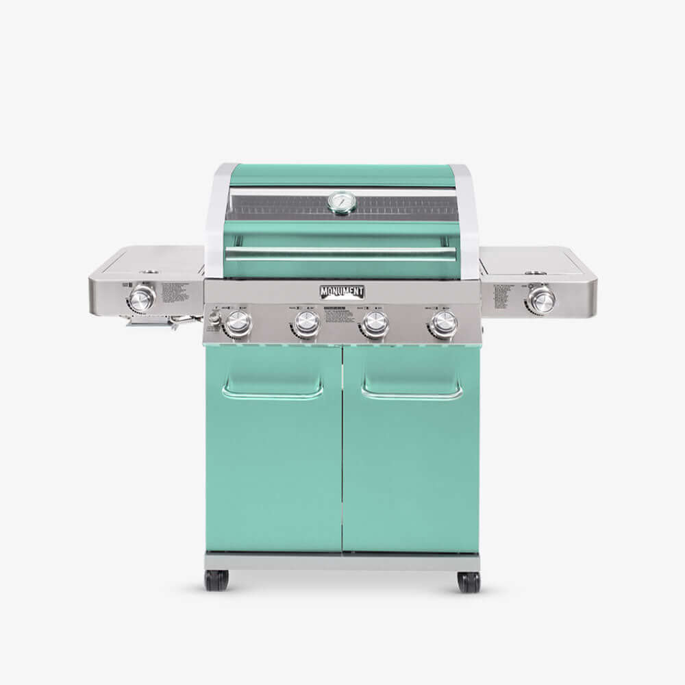 35633 | Green Infrared Gas Grill