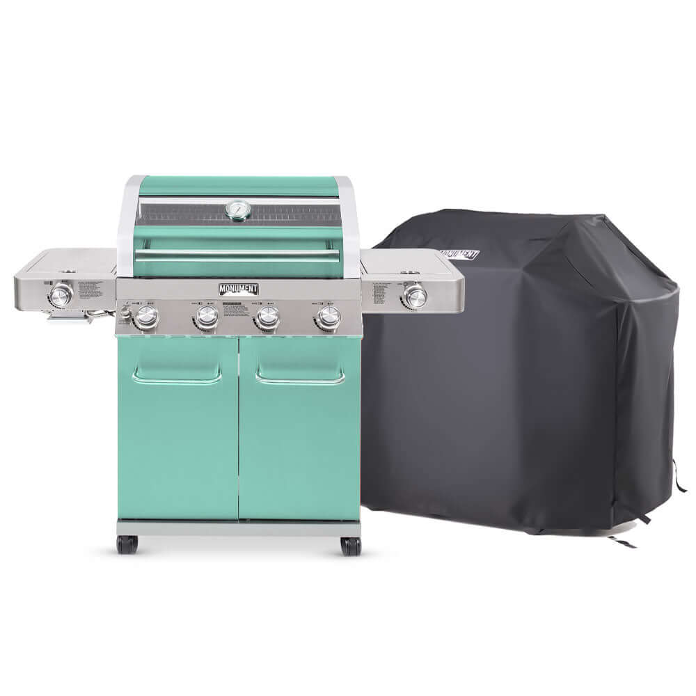 35633 | Green Infrared Gas Grill