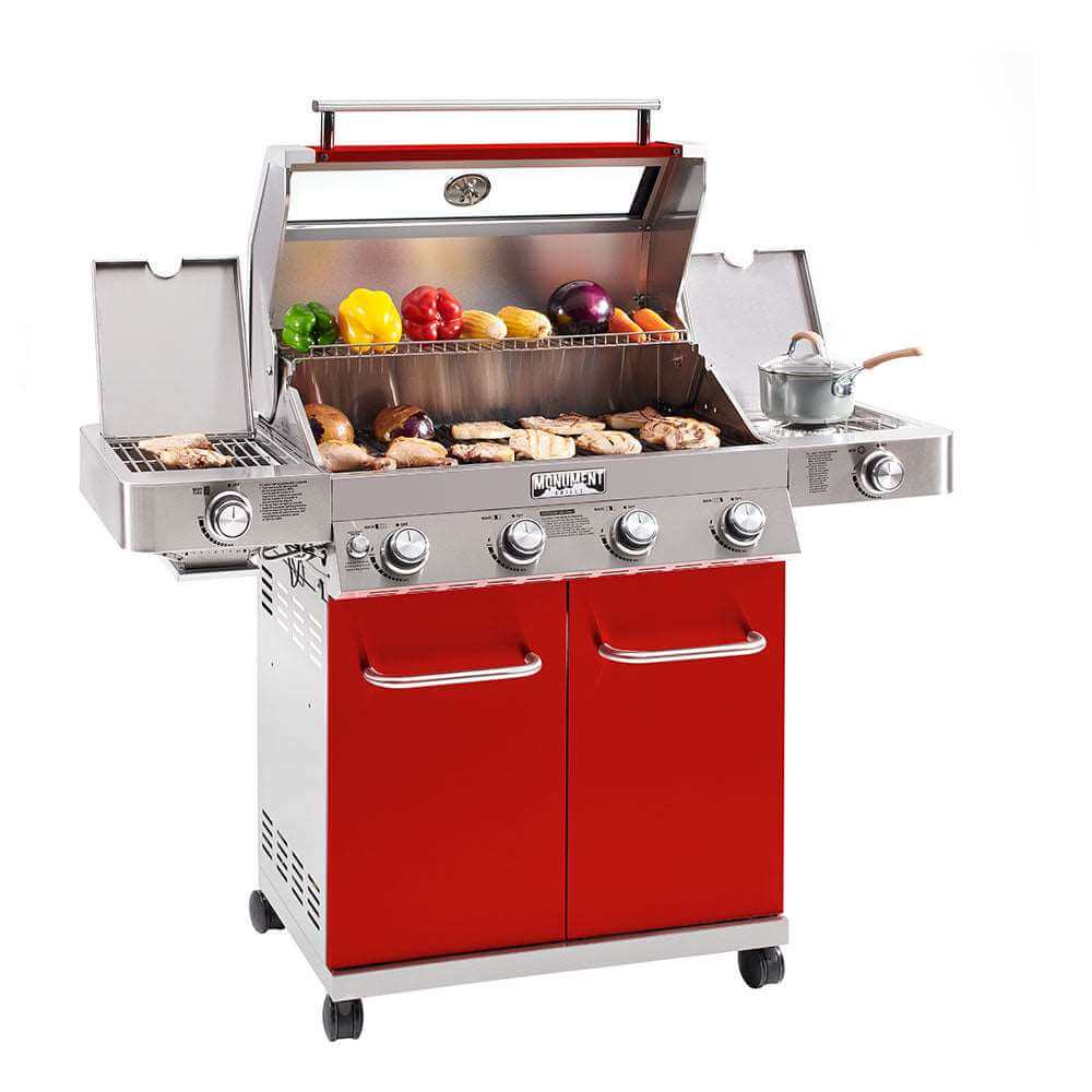 35633 | Red Infrared Gas Grill