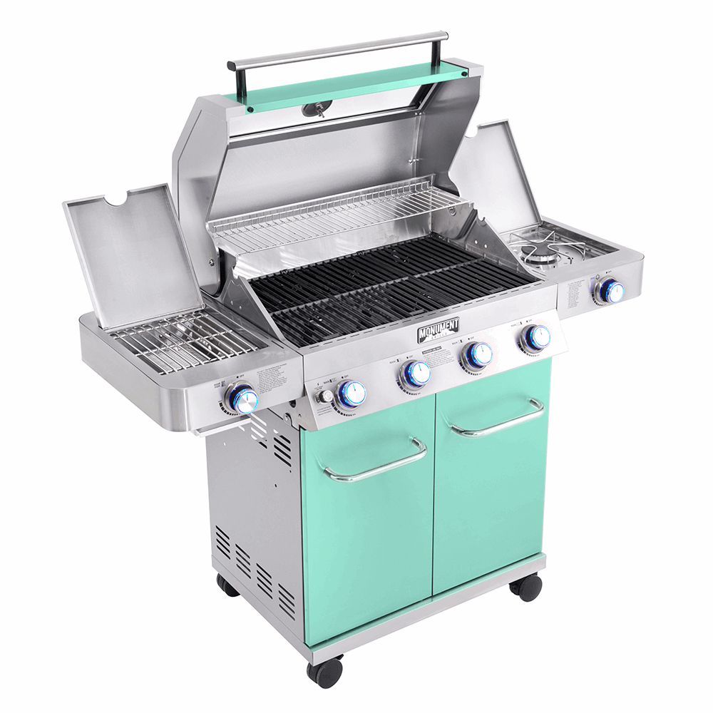 35633 | Green Infrared Gas Grill