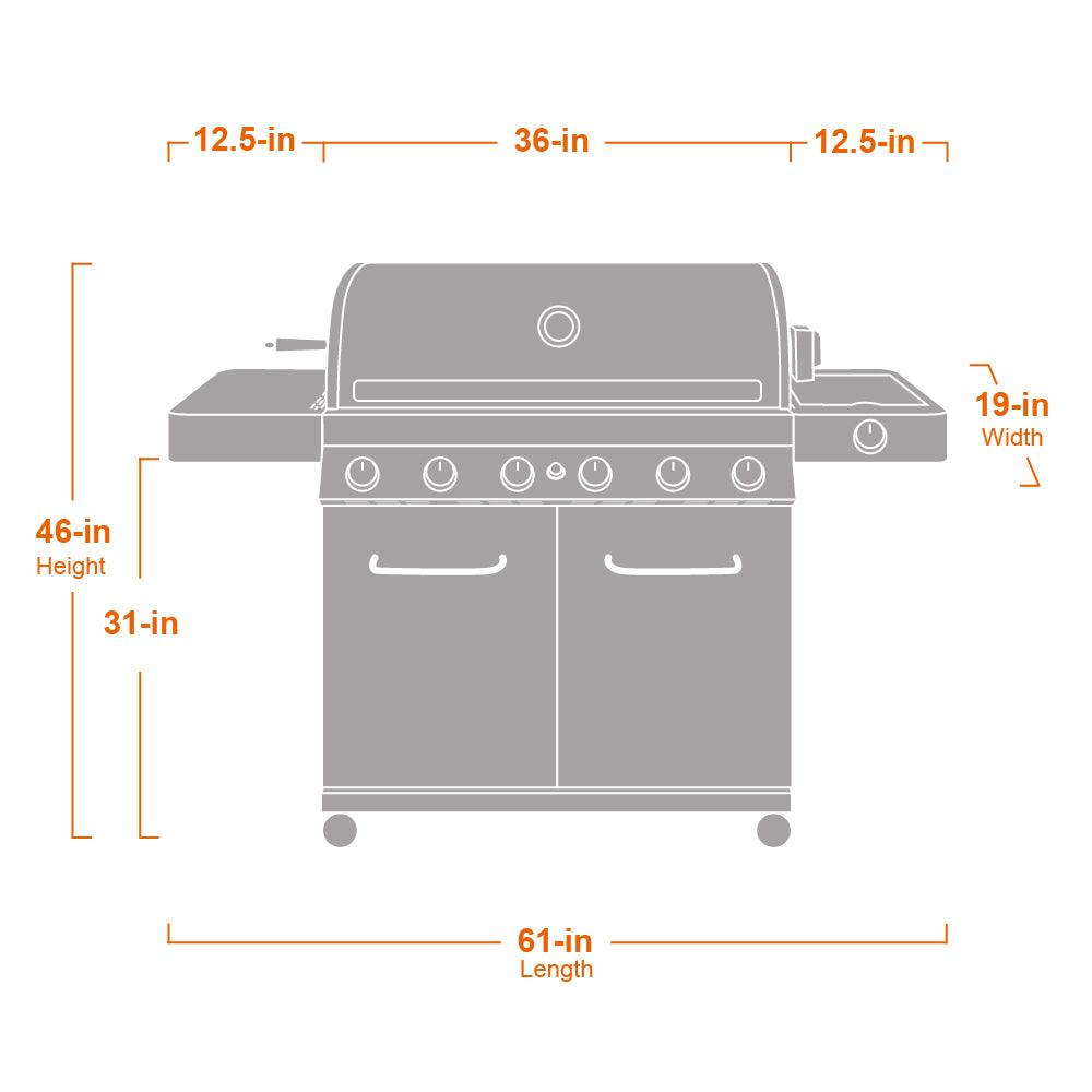 77352 | Stainless Gas Grill