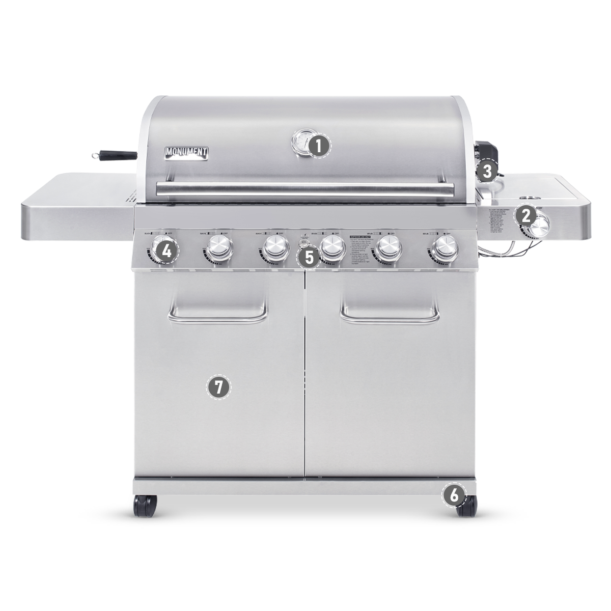 77352 | Stainless Gas Grill