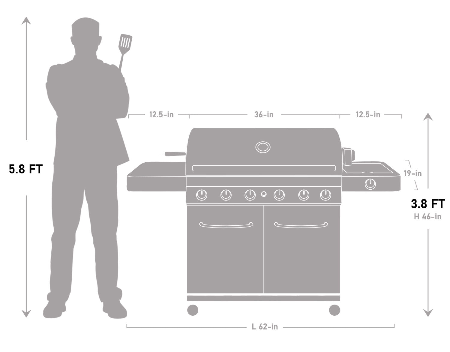 77352 | Stainless Gas Grill