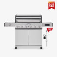 Load image into Gallery viewer, Denali 605 | Stainless Smart Gas Grill
