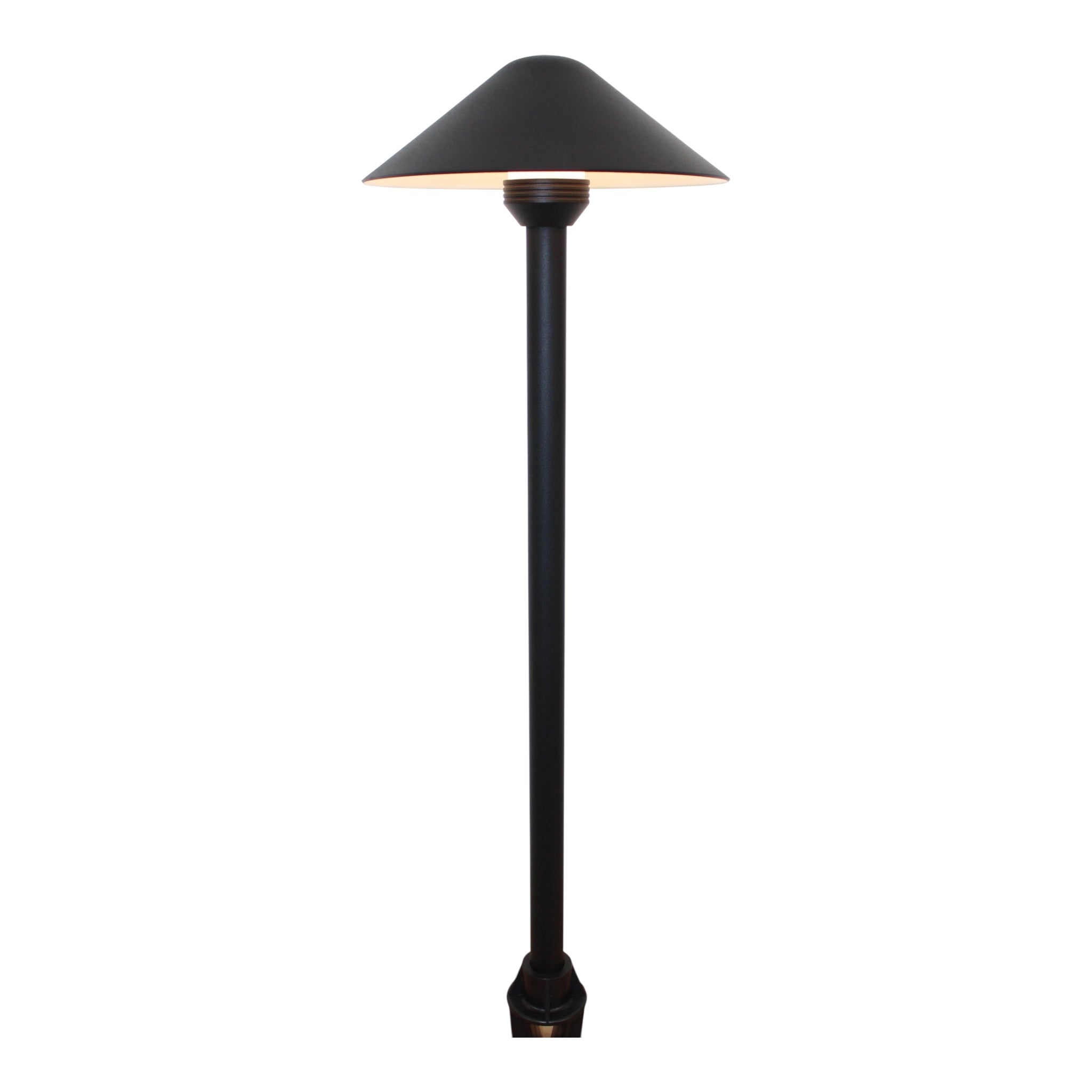 Conical AL Black 2-PACK Path Landscape Light