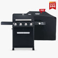 Load image into Gallery viewer, Mesa 425 | Black Gas Grill
