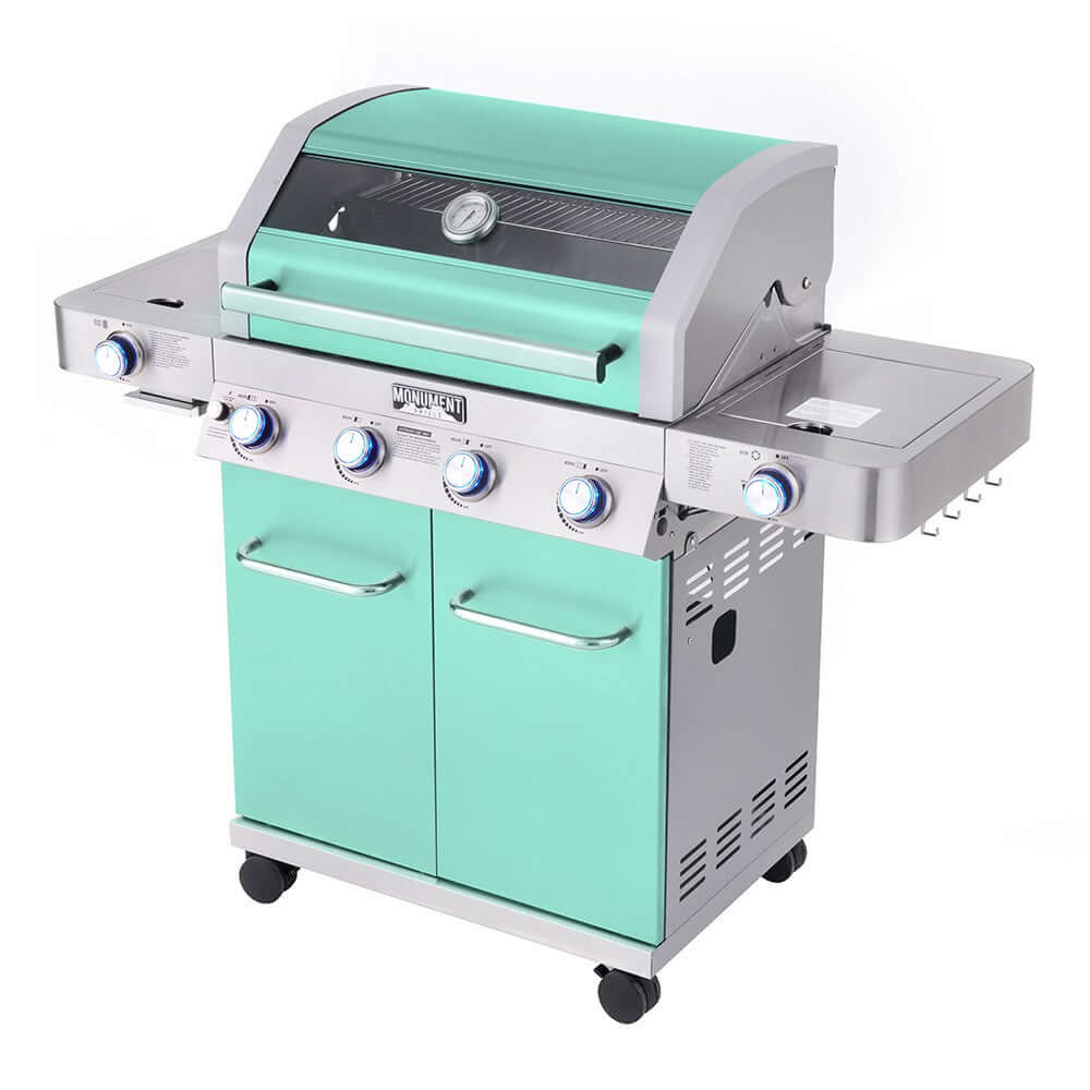 35633 | Green Infrared Gas Grill